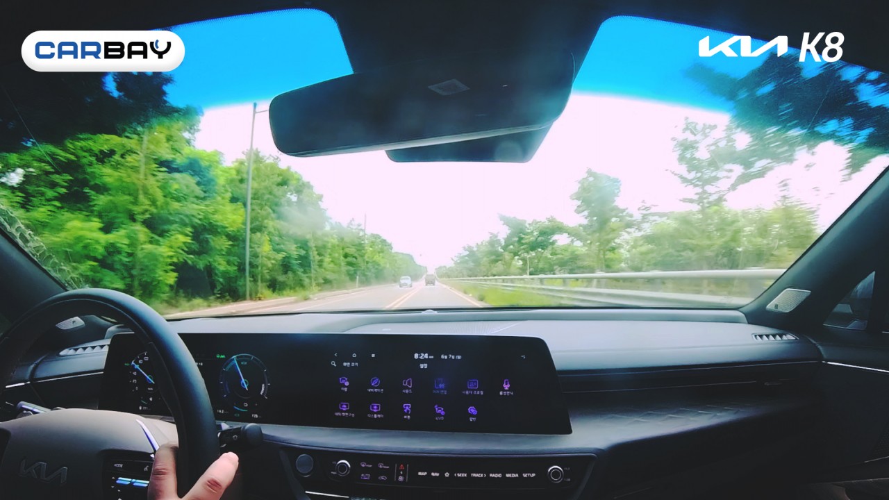 The 2021 Kia K8 Test Drive - First Person Point of View